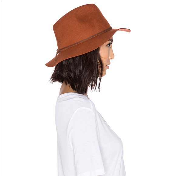 Brixton Wesley Fedora hat in Rust (NWT) - Picture 2 of 10